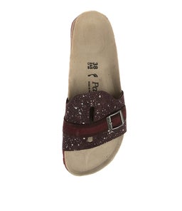 CARMEN PB SILVER SPLASHES EMBOSSED LEATHER