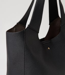 TAYLA PJ BLACK PEBBLE SMOOTH