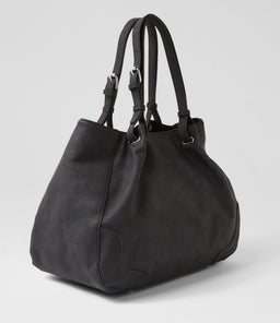 WAVERLY PJ BLACK NUBUCK PU