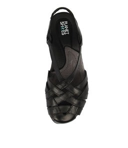 BIRD PL BLACK LEATHER