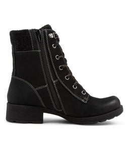 ROWAN PL BLACK NUBUCK