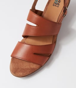 CATHRYN2 PL TAN LEATHER