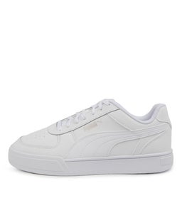 380810 PUMA CAVEN PM WHITE GRAY VIOLET LEATHER