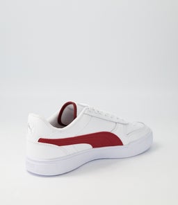 384953 CAVEN DIME PM WHITE RED SILVER LEATHER
