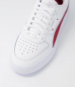 384953 CAVEN DIME PM WHITE RED SILVER LEATHER