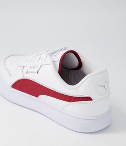 384953 CAVEN DIME PM WHITE RED SILVER LEATHER