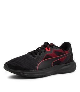 384537 TWITCH RUNNER JR PM BLACK RED SMOOTH
