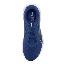 384537 TWITCH RUNNER JR PM BLUE BLACK WHITE MESH