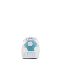 386185 CARINA 2.0 JR PM WHITE BLOSSOM AQUA LEATHER