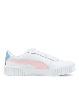 386185 CARINA 2.0 JR PM WHITE BLOSSOM AQUA LEATHER