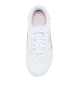 386185 CARINA 2.0 JR PM WHITE BLOSSOM AQUA LEATHER