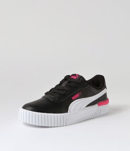 386186 CARINA 2.0 PS JR PM BLACK WHITE LEATHER