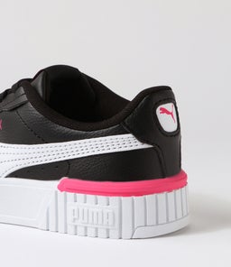 386186 CARINA 2.0 PS JR PM BLACK WHITE LEATHER