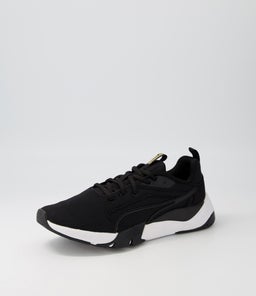 386274 ZORA W PM BLACK BLACK GOLD MESH