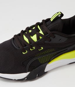 386274 ZORA W PM BLACK BLACK LIME MESH