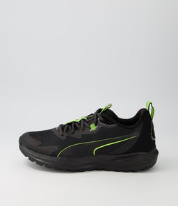 376961 TWITCH RUNNER TRAIL PM BLACK LIME MESH