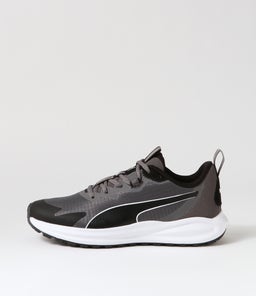 376961 TWITCH RUNNER TRAIL PM CASTLEROCK BLACK WHITE MESH