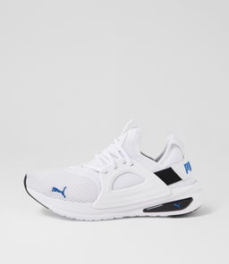 377048 SOFTRIDE ENZO EVOLVE PM WHITE ULTRA BLUE BLACK MESH