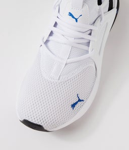 377048 SOFTRIDE ENZO EVOLVE PM WHITE ULTRA BLUE BLACK MESH
