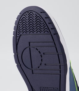 386374 RBD GAME LOW SASHIKO PM NIGHT SKY LIME LEATHER