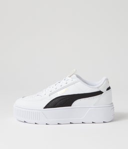 387212 KARMEN REBELLE W PM WHITE BLACK LEATHER