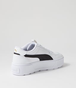 387212 KARMEN REBELLE W PM WHITE BLACK LEATHER