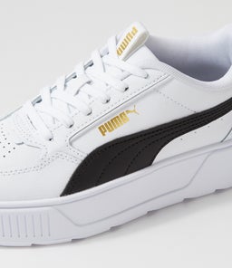 387212 KARMEN REBELLE W PM WHITE BLACK LEATHER