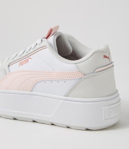 387212 KARMEN REBELLE W PM WHITE PINK GRAY LEATHER