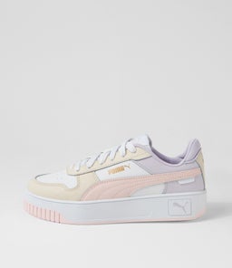 389390 CARINA STREET W PM WHITE PINK ALPINE SNOW LEATHER