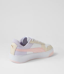 389390 CARINA STREET W PM WHITE PINK ALPINE SNOW LEATHER