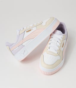 389390 CARINA STREET W PM WHITE PINK ALPINE SNOW LEATHER