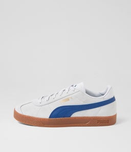 381111 PUMA CLUB PM SILVER MIST ROYAL GOLD SUEDE