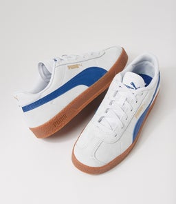381111 PUMA CLUB PM SILVER MIST ROYAL GOLD SUEDE