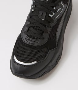 389289 TRINITY PM BLACK BLACK SILVER LEATHER
