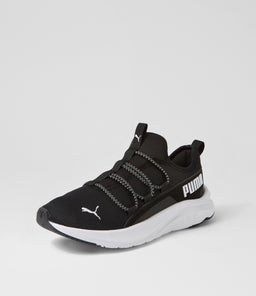377878 SOFTRIDE ONE4ALL JNR PM BLACK WHITE MESH