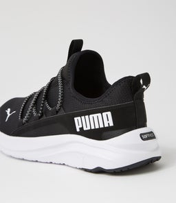 377878 SOFTRIDE ONE4ALL JNR PM BLACK WHITE MESH