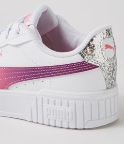 393876 CARINA 2.0 SG JR PM WHITE STRAWBERRY PURPLE POP LEATHER