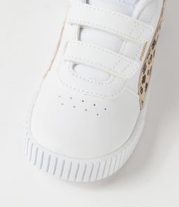 392027 CARINA 2.0 ANI TOT PM WHITE GRANOLA BLACK GOLD LEATHER