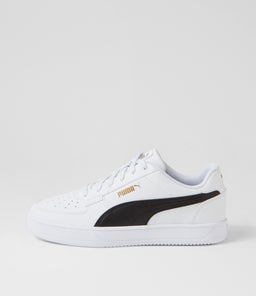 392290 PUMA CAVEN 2.0 PM WHITE BLACK GOLD LEATHER