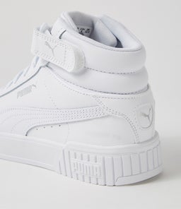 385851 CARINA 2.0 MID PM WHITE WHITE SILVER LEATHER