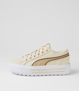 392320 KAIA 2.0 PM ALPINE SNOW GRANOLA WHITE LEATHER
