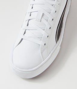 392320 KAIA 2.0 PM WHITE BLACK LEATHER