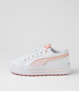 392320 KAIA 2.0 PM WHITE FROSTY PINK POPPY PINK LEATHER