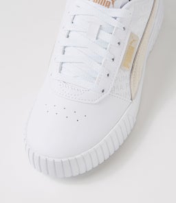 392518 CARINA 2.0 LOGO PM WHITE GOLD LEATHER