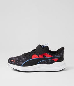 395652 REFLECT LITE MH JNR PM BLACK SHADOW GRAY WHITE MESH