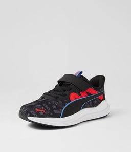 395652 REFLECT LITE MH JNR PM BLACK SHADOW GRAY WHITE MESH