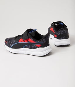395652 REFLECT LITE MH JNR PM BLACK SHADOW GRAY WHITE MESH