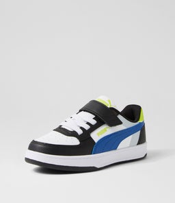394462 CAVEN 2.0 BLOCK JNR PM COBALT GRAY FOG LIME SMOOTH