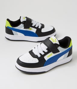 394462 CAVEN 2.0 BLOCK JNR PM COBALT GRAY FOG LIME SMOOTH