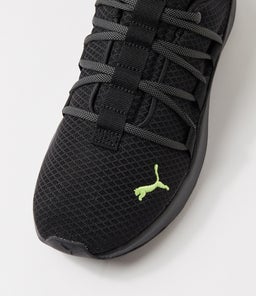 377671 SOFTRIDE ONE4ALL PM BLACK LIME DK GRAY MESH